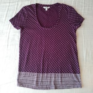 Lucky Brand Polka Dot Tee
